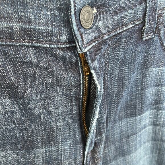 7 For All Mankind Women's Dark Wash High Waist Bootcut Jeans Size 27 - Picture 4 of 16